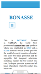 Mobile Screenshot of bonasse.com.tw